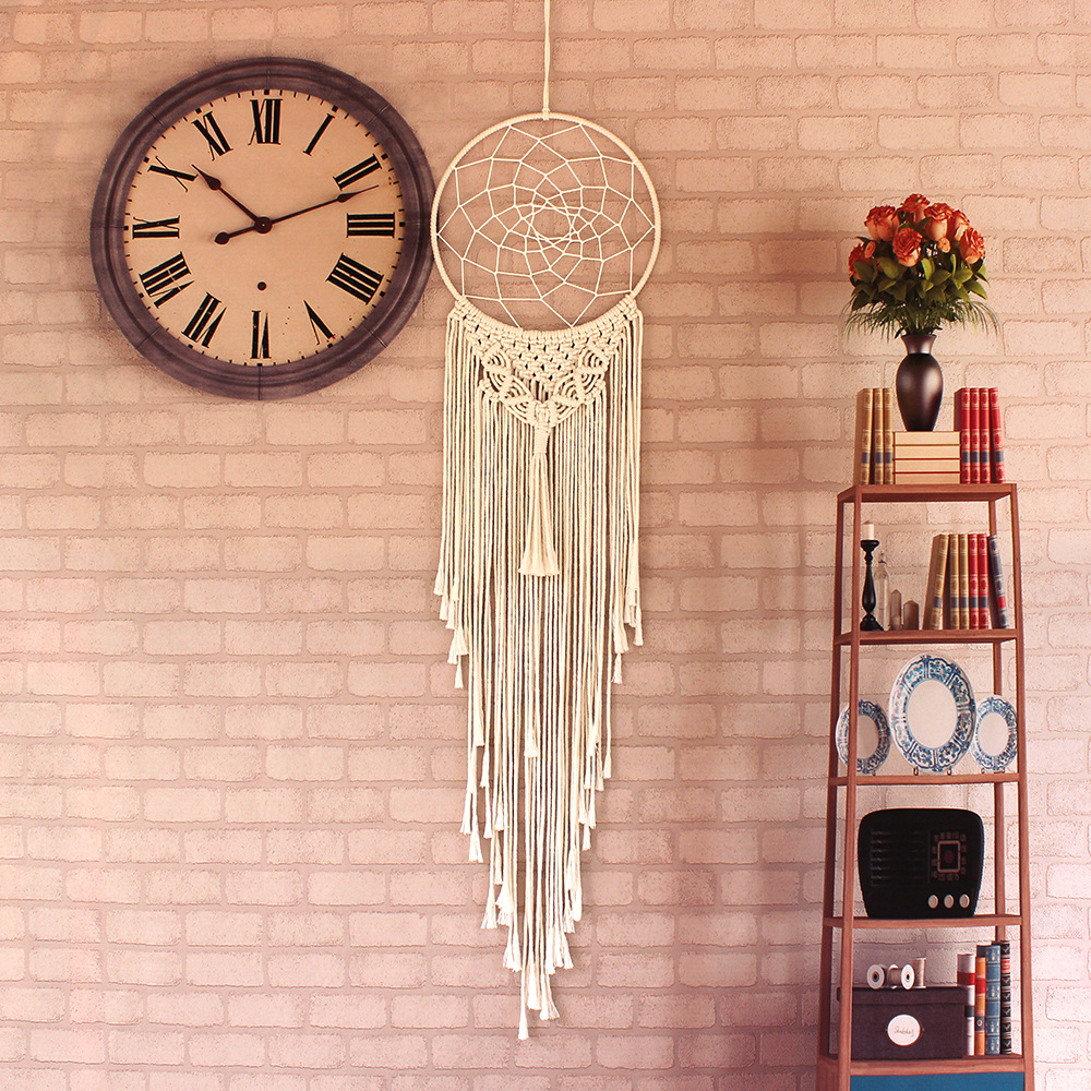 Estilo nórdico tejido dream catcher tapiz regalo hecho a mano interior decoración de la pared colgante transfronterizo Amazon Supply