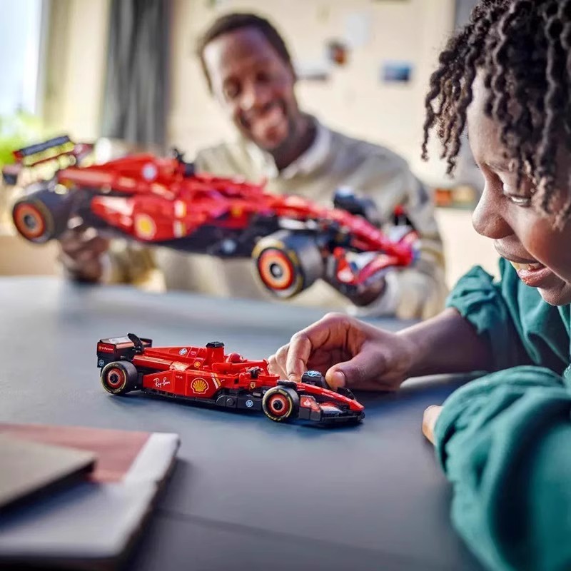 国境を越えた互換性のあるレゴフェラーリ SF24 メカニカルセットレッドブル f1 フォーミュラレーシング組み立てビルディングブロック男の子のおもちゃ|undefined