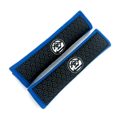 comfortable protective cover in-car supplies – Seat belt shoulder pad - sword-blue