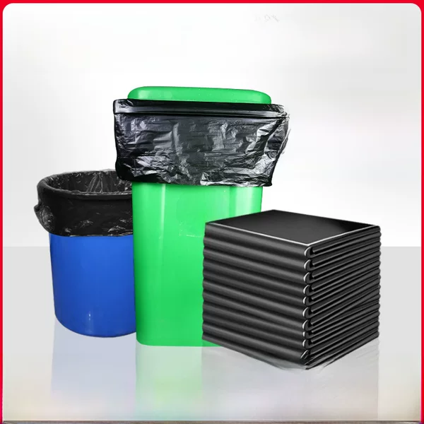 Large garbage bags wholesale thickened extra large hotel property sanitation oversized plastic bags disposable large garbage bags