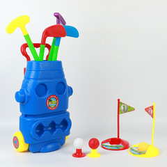 Cross-border children's golf toy set kindergarten interactive game boy outdoor sports sports ball