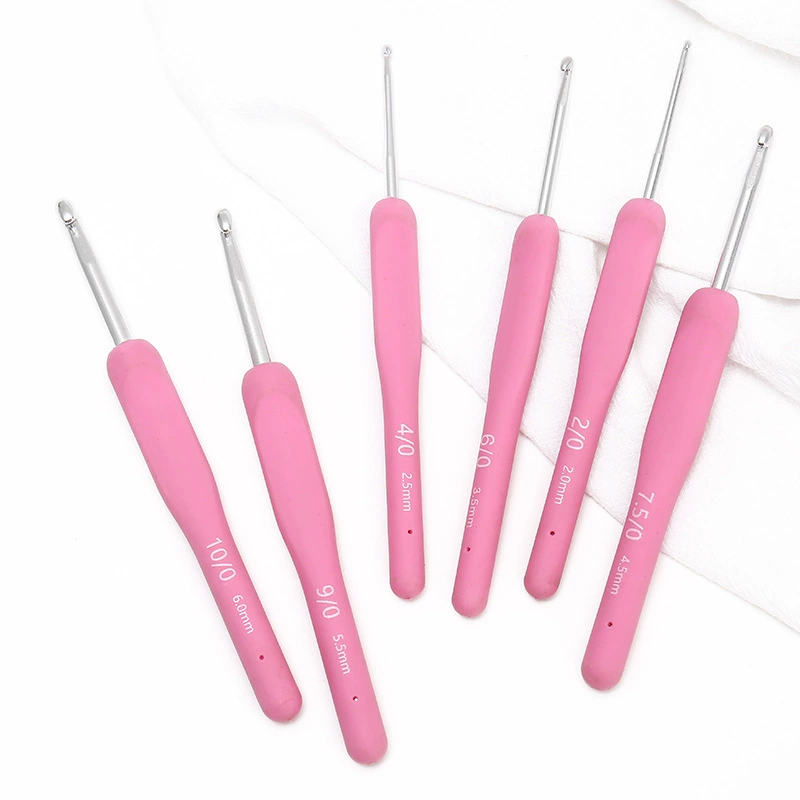 Фабрика прямых продаж розовый TPR мягкий крючок с ручным крючком ручной работы