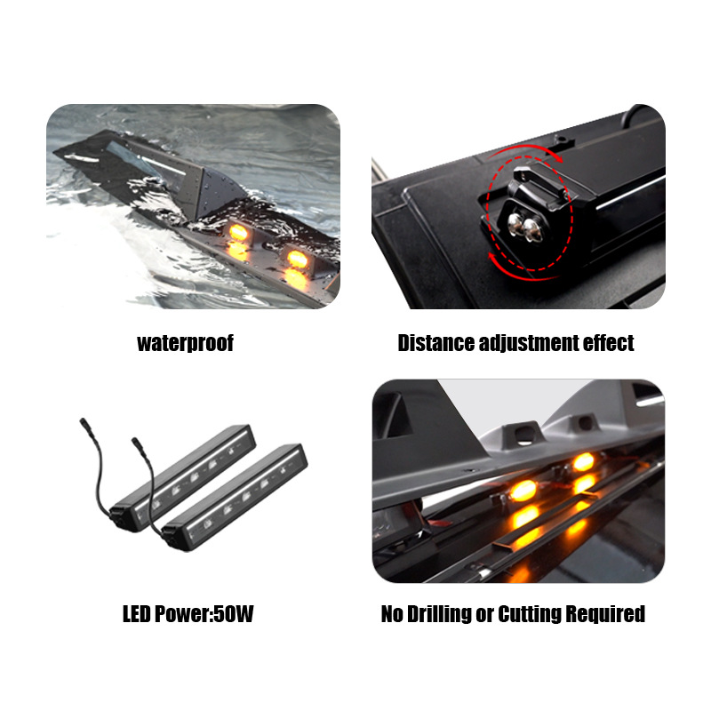 Aplicable al foco del techo del coche de Wuling Modificación del coche isuzu dmax Roof Searchlight Searchlight Searchlight