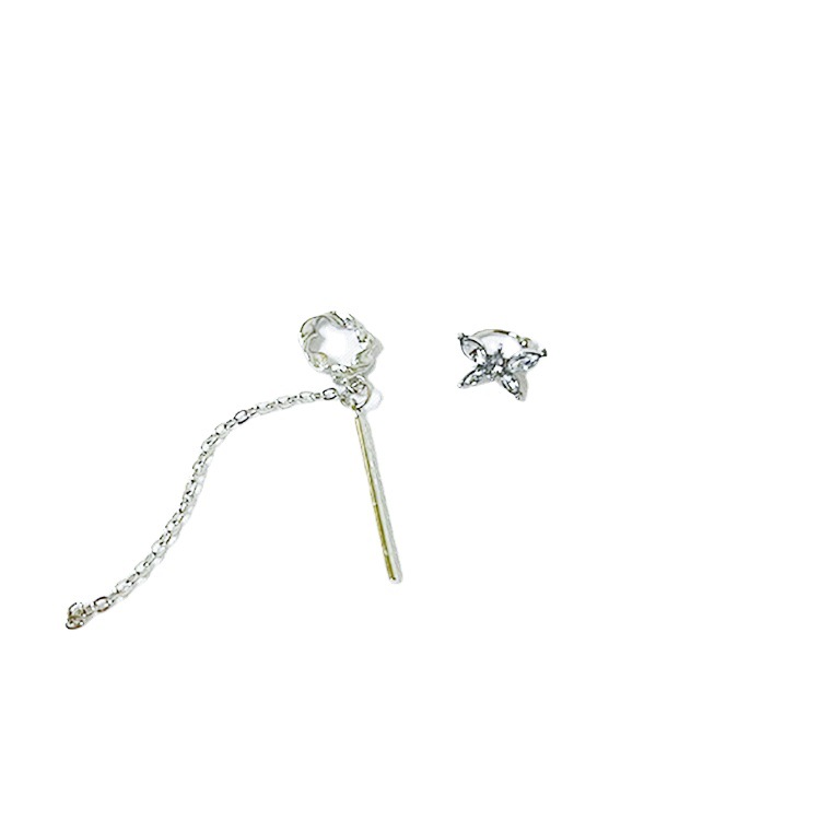 Retro mariposa ins súper hada oreja clip de hueso sin mujer perforada pendientes de temperamento de estilo frío de alto grado pendientes clip de oreja hembra