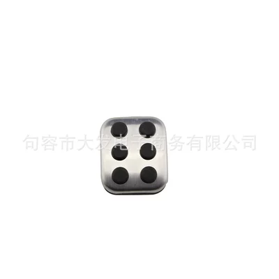 Stainless steel pedal suitable for Mercedes-Benz small foot brake series stainless steel foot brake single piece (Dekorativ pedal başlıqları) - 1-piece-of-small-foot-brake