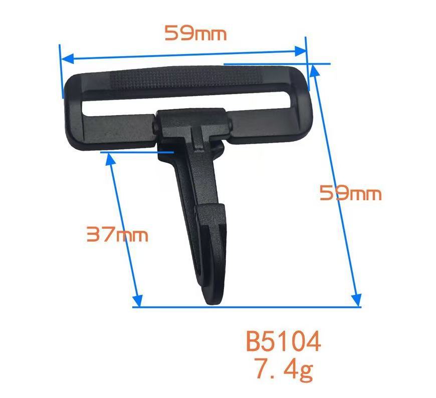 El fabricante tiene en stock accesorios para equipaje, clips de plástico para perros, ganchos giratorios, ganchos para correas de hombro, ganchos para mochilas. image 23
