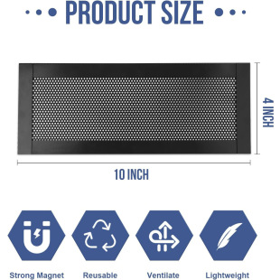 Magnetic Floor Vent Cover PVC Mesh Cover For Home Wall Ceiling Vent Dustproof