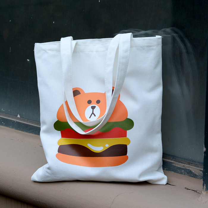 Corea del Sur chic lienzo bolso de hombro femenino ins chica bolsa de compras estilo japonés Harajuku estudiante bolso de hombro portátil femenino