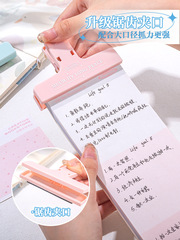 Dopamine-colored magnetic clip with high aesthetic appeal—stylish planner clip, pencil case accessory, large decorative clip, and versatile, oversized magnetic binder clip.