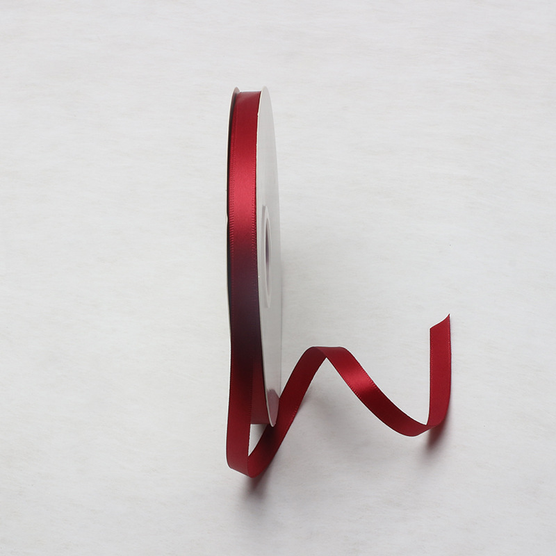 Brillante 80 yardas de color sólido material de embalaje de flores DIY arco de pastel hecho a mano florista de cinta