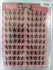 Ten rows of glue-free sunflowers