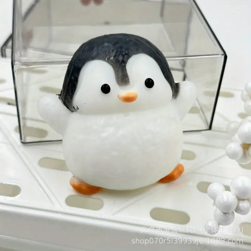 超柔らかい減圧おもちゃ、かわいいペンギン、かわいいペットのペンギン、ゆっくりと反発するおもちゃ、減圧アーティファクト|undefined