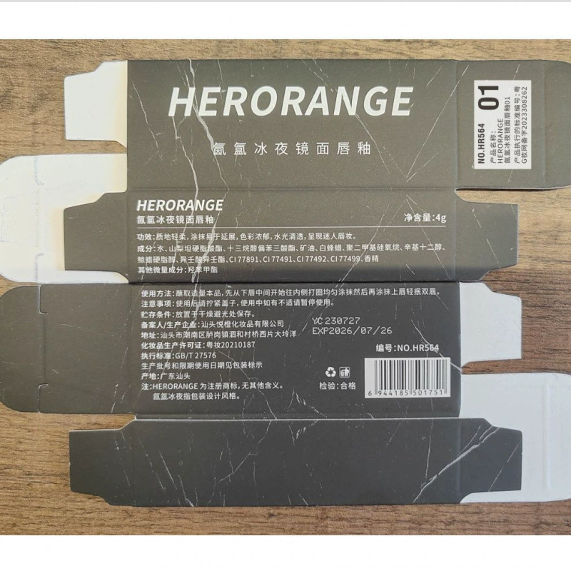 HERORANGE Белый глянцевый блеск для губ, эффект зеркала, длительный эффект