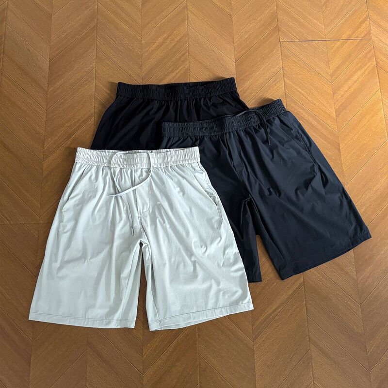 Lulu-style UPF100+ original fabric sun-protective quick-dry shorts for men, summer American-style sports and fitness training shorts Lulu-style UPF100+ original fabric sun-protective quick-dry shorts for men, summer American-style sports and fitness training shorts