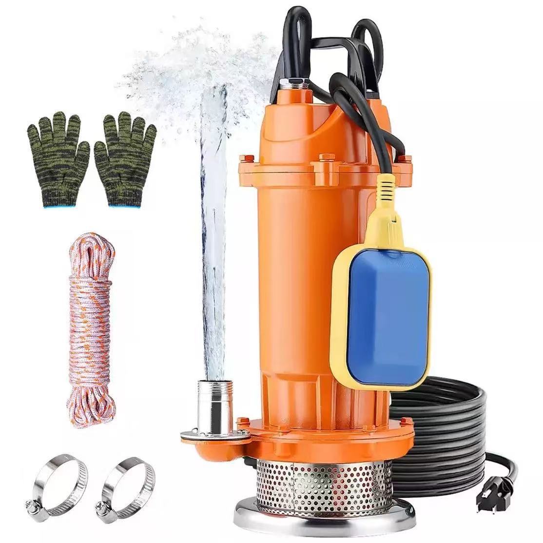 QDX pequeña bomba sumergible de agua limpia Meikado transfronteriza 110V / 220V bomba de bombeo de agua de pozo doméstica de alta elevación