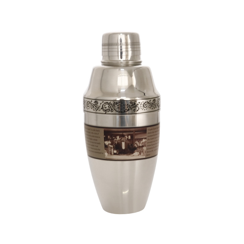 304 Acero inoxidable agitador americano Boston Shaker traje Barón Shaker Comercio exterior transfronterizo