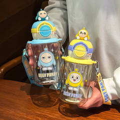 タマゴパーティー子供ダブルウォーターカップ2025新型夏学生高温tritanカップ外出携帯