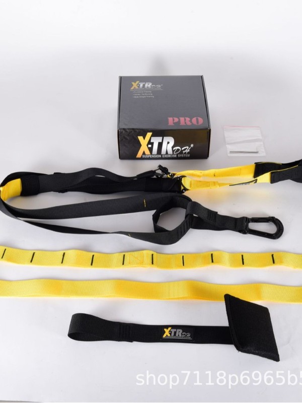 TRX拉力带拉力绳悬挂式训练带拉力器悬挂绳阻力带健身p3高弹力|undefined