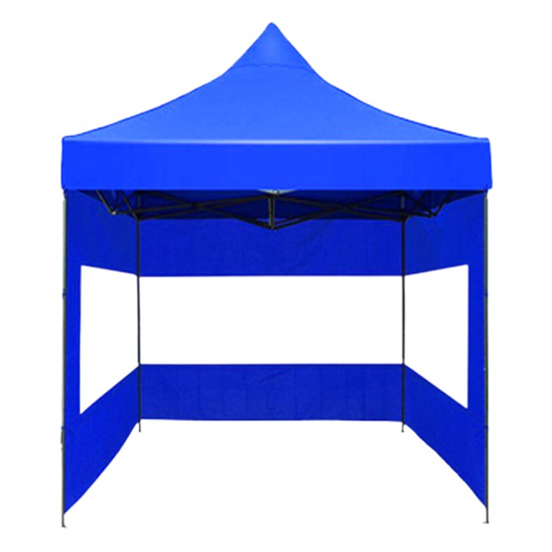 Carpa plegable de cuatro pies al aire libre, puesto de tela, dosel de cuatro esquinas, ventana romana translúcida, arte, paraguas cuadrado