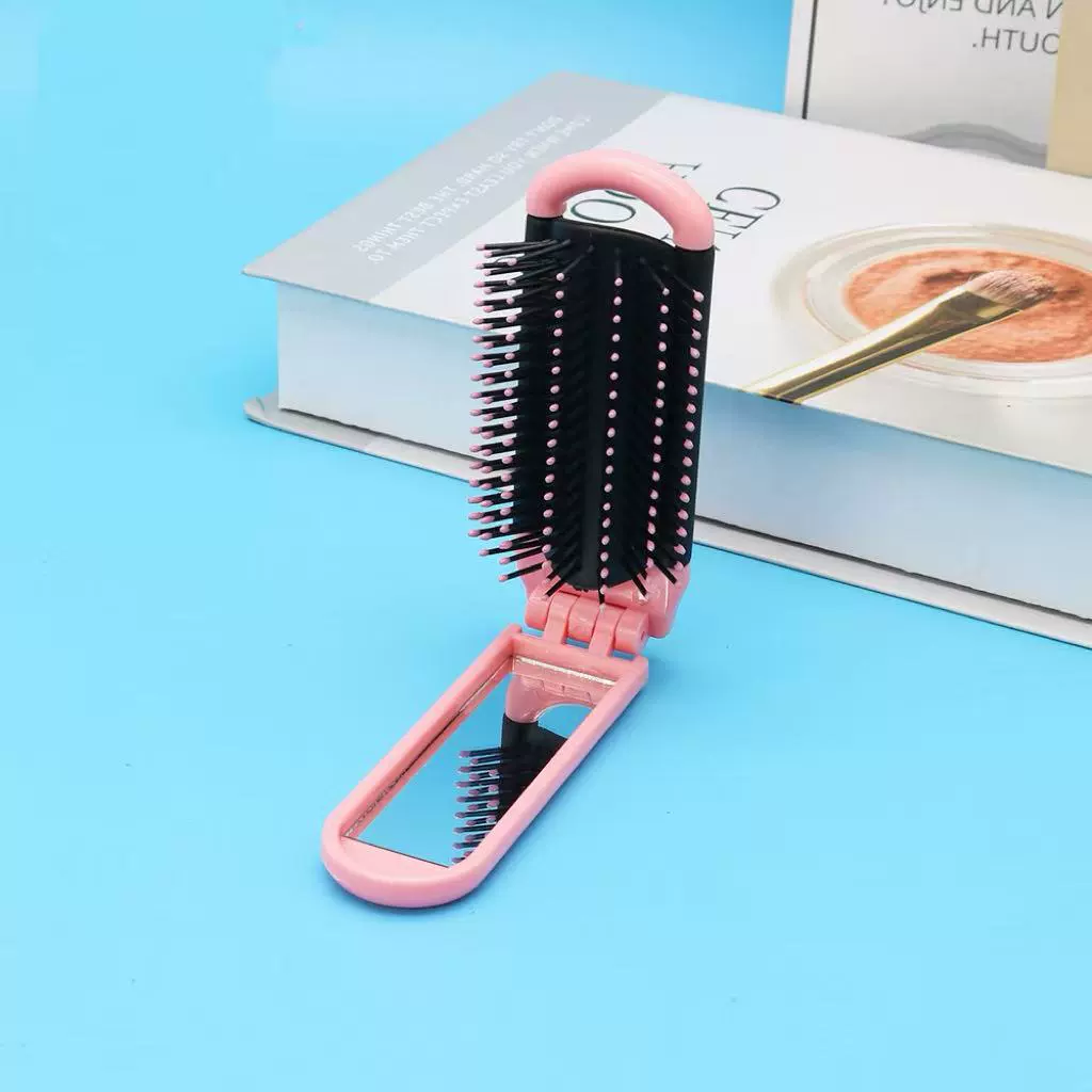 Ручной складной мягкий каблук, челка, складная сумка, щетка