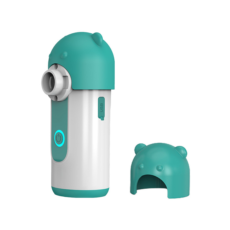 New hand-held atomizer oral cavity nasal cavity small household children micro-grid atomizer automatic cleaning