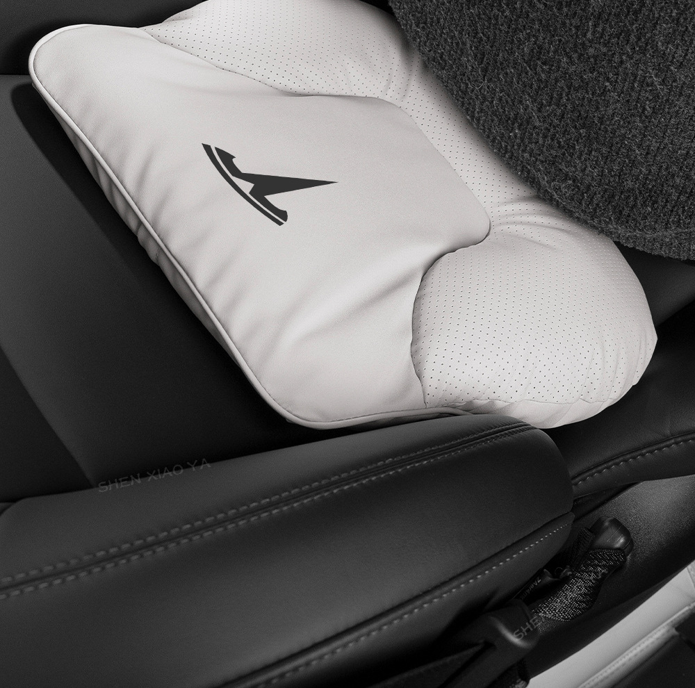 Suitable for Tesla Model 3/Y New Version Headrest Edamame S Neck Pillow Lumbar Support Car Seat Cushion