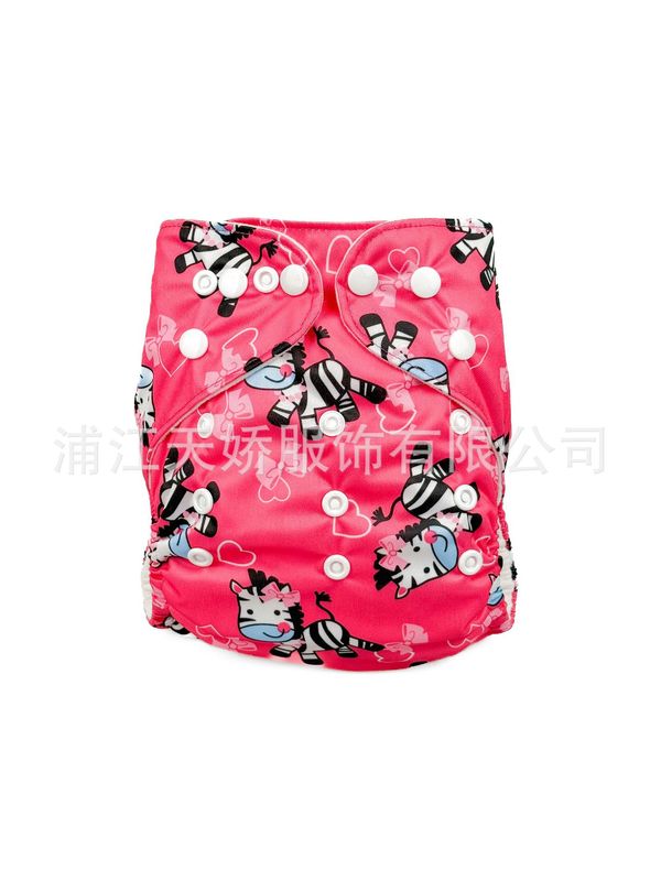 メーカークロスボーダー赤ちゃんおむつ洗える尿不湿通気性プリントトレーニングパンツcloth diaper|undefined