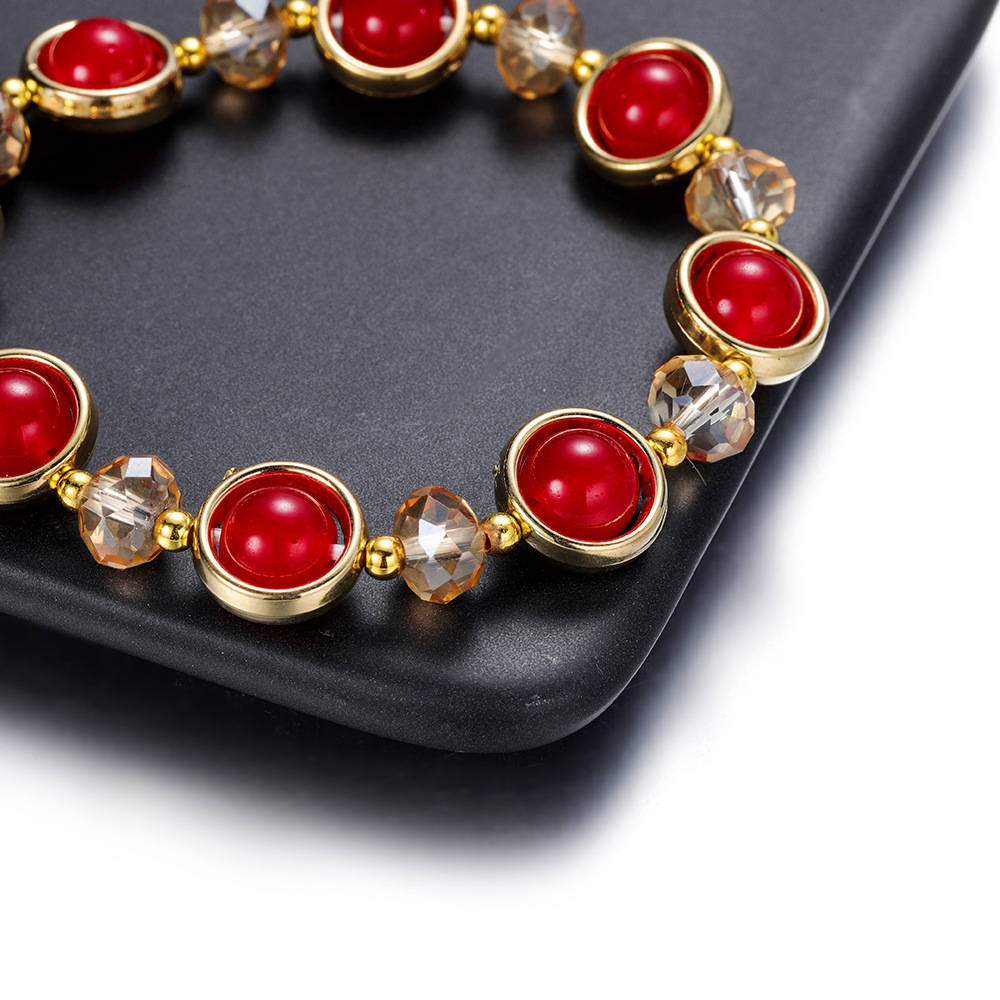 Fashion Round Glass Womenu0027S Bracelets 1 Piece