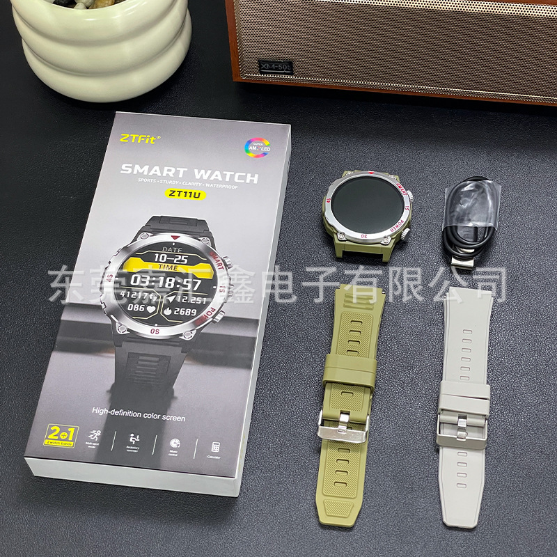 Smartwatch ZT11U Bluetooth Calling Sports Pedometer Heart Rate Blood Pressure Sleep Monitoring Music Control Cross-Border Smartwatch ZT11U Bluetooth Calling Sports Pedometer Heart Rate Blood Pressure Sleep Monitoring Music Control Cross-Border
