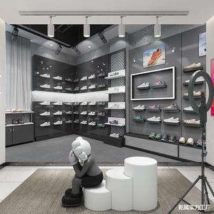 Background Specializes in Live Broadcast Shoes, Casual Shoes, Live Broadcast Main Store Scene, Casual Wallpaper Murals, Specializes in Men's Shoes