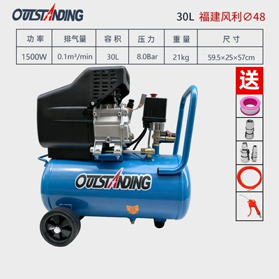 Oiled Air Pump Portable | Hava kompressorları - spray-paint-professional-use-4p30l-with-gifts
