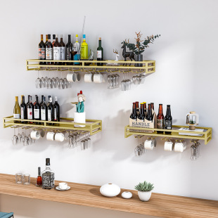 Bar Industrial Style Iron Wine Cabinet Restaurant Red Wine Rack Bar Counter Wine Display Rack Living Room Bar Counter Decorative Wine Cabinet