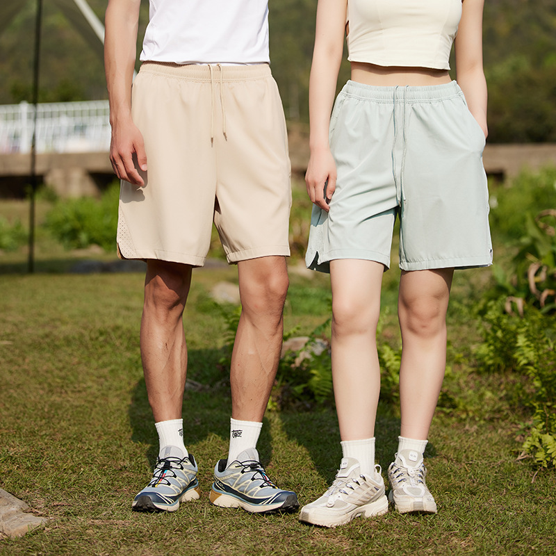 Shorts women's summer new quick-drying ultra-thin ice breathable quick-drying outdoor sports hiking couple's shorts