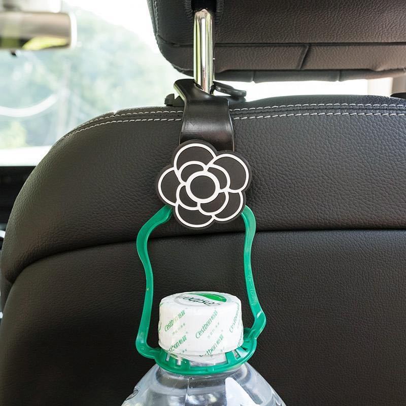 Productos de automóviles creativos, asiento trasero montado en el automóvil, gancho de asiento trasero, gancho de automóvil pequeño, lindo