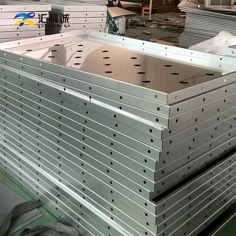 异型挂板镀锌不锈钢板电梯配件激光冲孔切割数控折弯焊接钣金加工