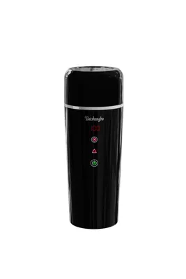 New Portable Car-mounted Stirring Heating Stirring Cup Household Car Truck Kettle Small Power Electric Heating Cup (Digər kiçik elektrik cihazlar) - black-316-stainless-steel-liner-without-stirring-model