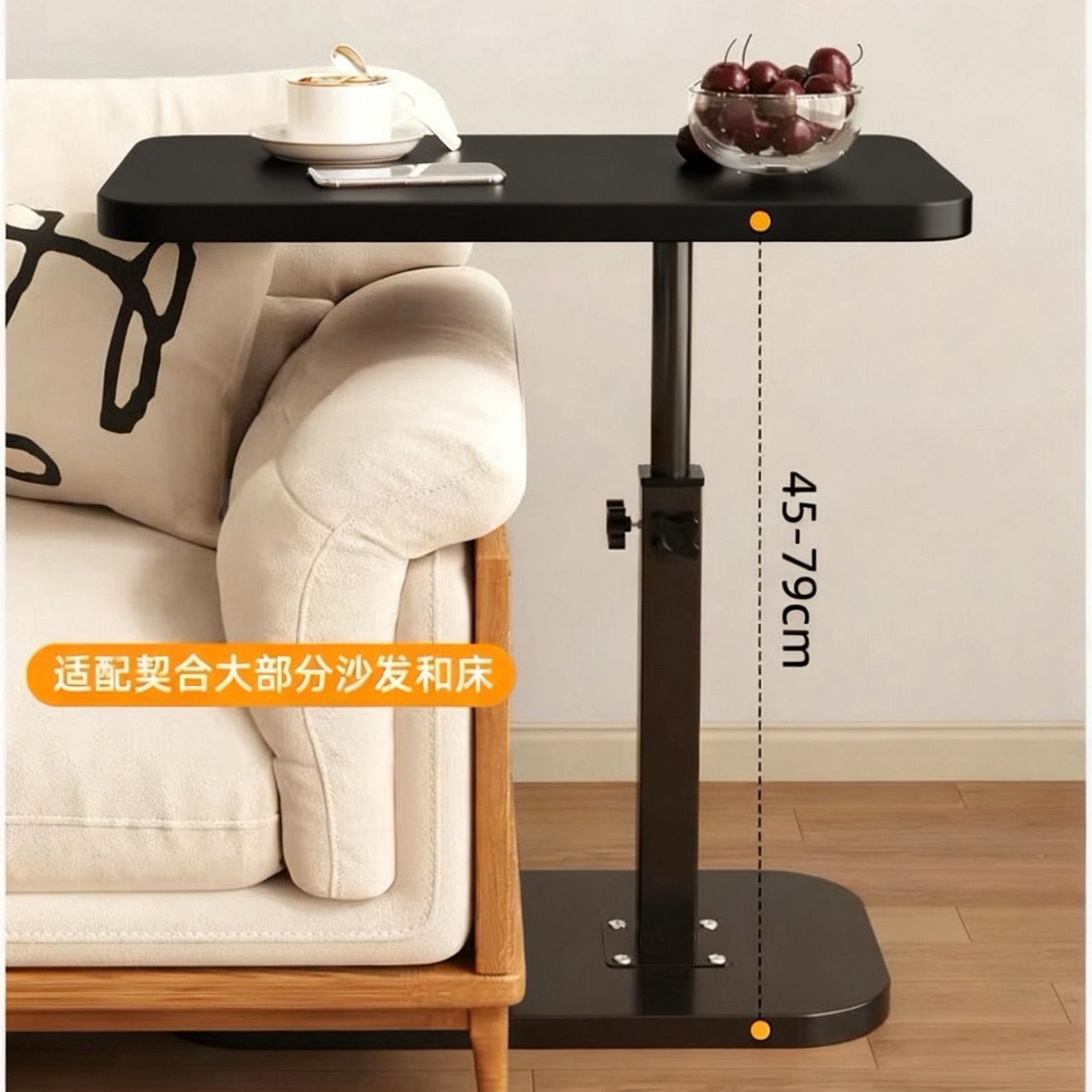 [사일런트 블랙 패널] 블랙 프레임 + 리프팅 및 회전 모델 2