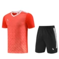 AD05 Orange Shorts Set