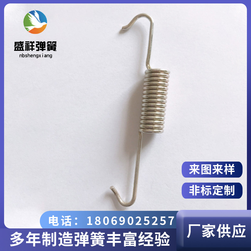 宁波生产厂家定做 汽车制动器拉伸弹簧 汽车制动器弹簧来图来样