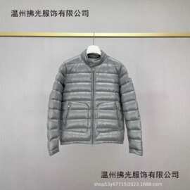 M家25秋冬款款Acours男士轻薄机车夹克羽绒百搭保暖时尚休闲外套