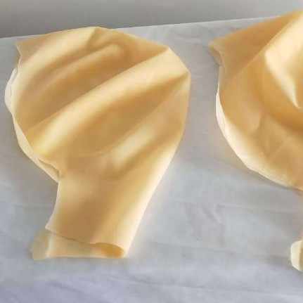 Fabricantes de orejas cortas Halloween látex baldía cubierta de cabeza sin afeitar espectáculo de gala maquillaje máscara cospla