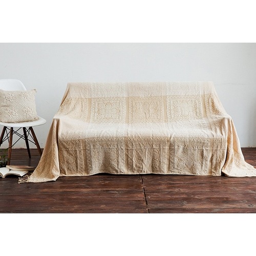 Outdoor camping blanket, sofa blanket, cover blanket, air-conditioning blanket, woven jacquard blanket, chenille blanket, travel blanket, bedside blanket