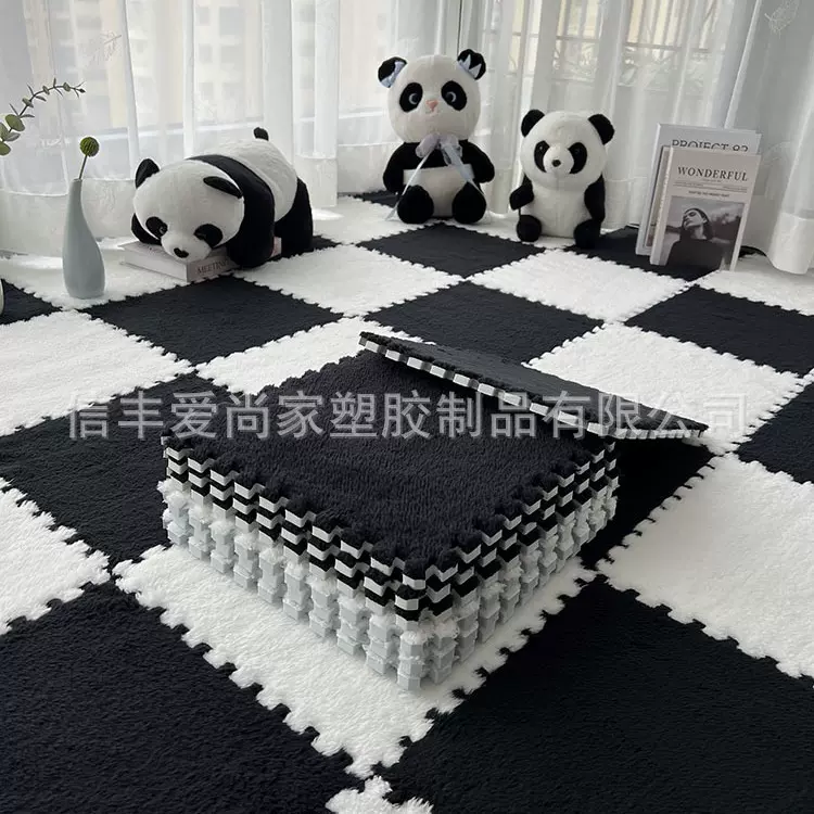 地毯卧室满铺房间毛绒毯子阳台飘窗垫可裁剪榻榻米泡沫地垫家用