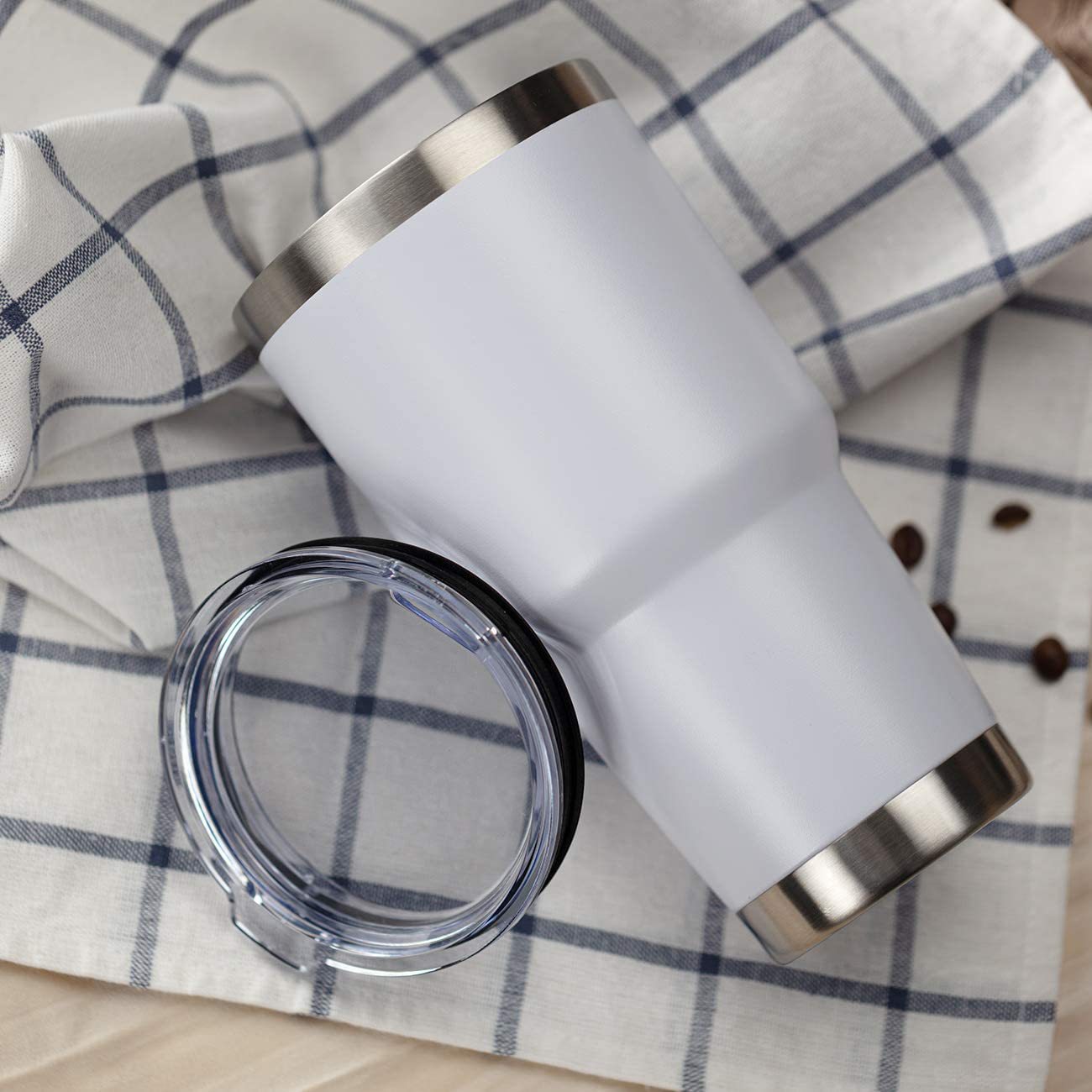 Fábrica al por mayor en stock 30oz calentador de hielo de acero inoxidable Taza de coche de vacío de doble capa preservación del calor Taza de preservación en frío