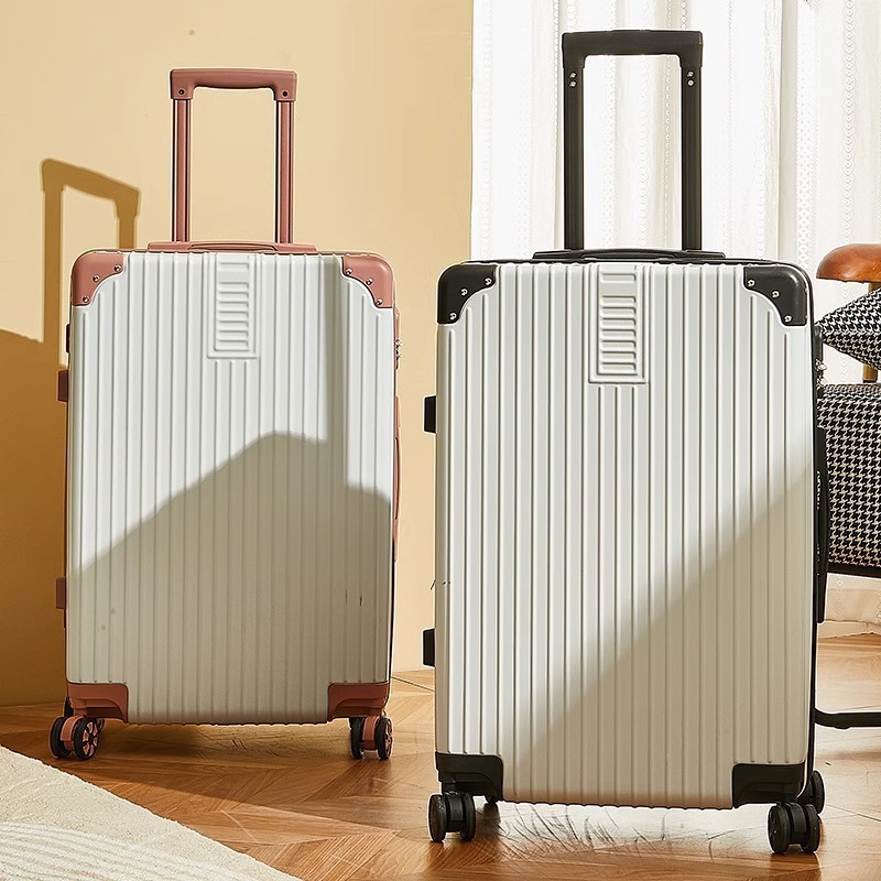 Maleta de mujer red retro 20 pulgadas pequeña caja de viaje 24 pulgadas maleta de estudiantes ruedas silenciosas