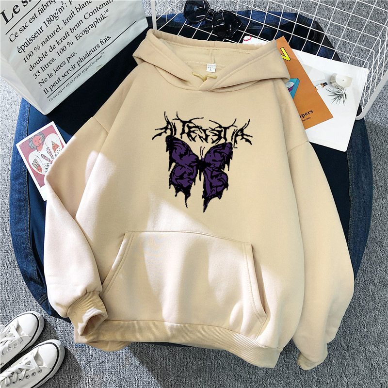 Sweat-shirt Punk Big Butterfly Image 10