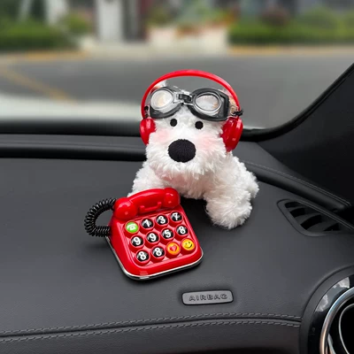 Nömrəli dayanma kartı Plate Parking Sign Temporary Car Parking - flying-goggles-red-headphones-squatting-west-highland-terrier-red-phone-number-plate