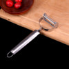 Two yuan shop Two-in-one Stainless steel Smiling face fruit Paring knife Apple Peeler Potato PEELER Grater