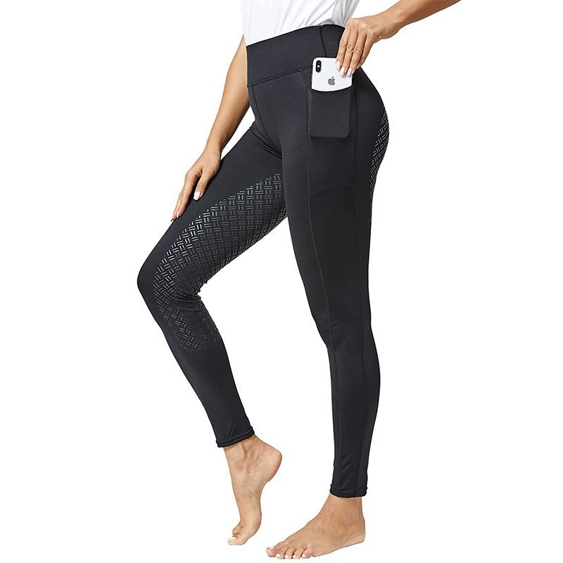 Длинные pantalонe, нескользящий износостойкий комплект, высокая талия