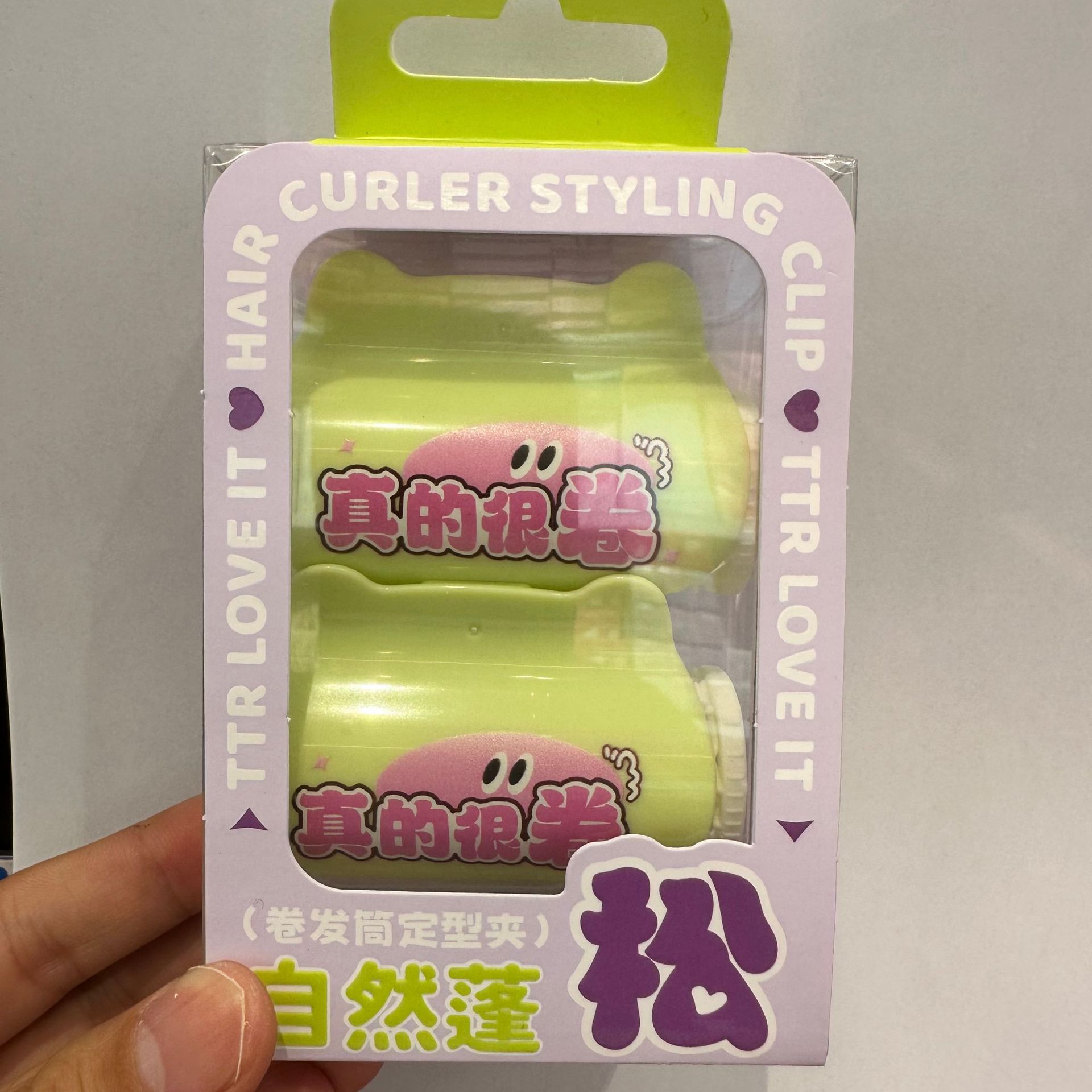 TTR 3초 하트비트 컬링 아이언 스타일링 클립